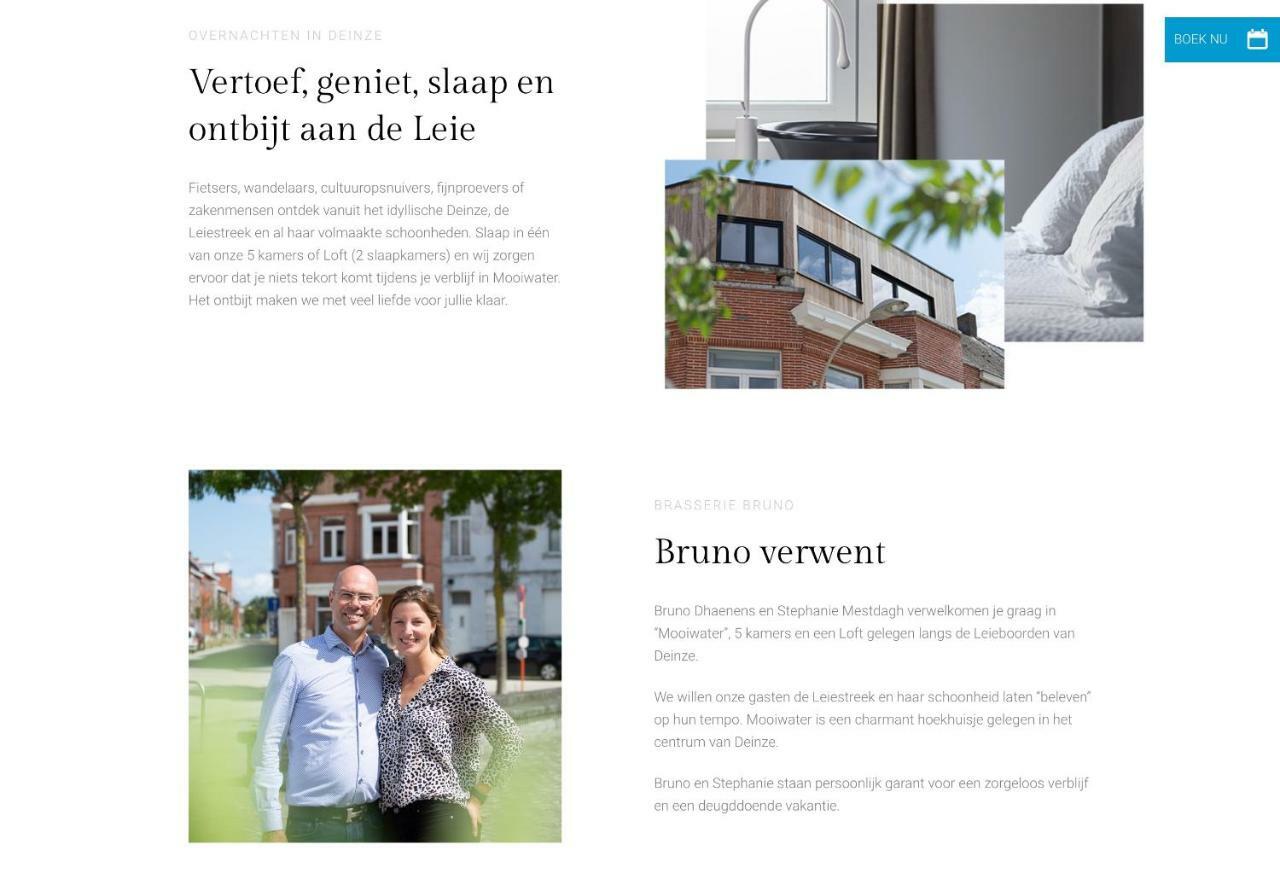 Mooiwater Hotel Deinze Bagian luar foto